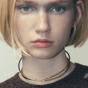 New! Zara Double Choker Necklace